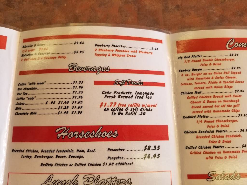 Rons Red Bird Cafe | restaurant | 112 W Center St, Girard, IL 62640, USA | 2176272045 OR +1 217-627-2045