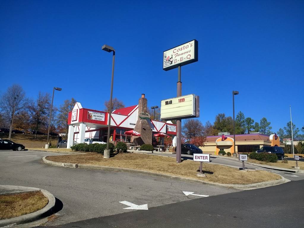 Costas Famous Bar-B-Que LLC | restaurant | 215 Lakeshore Pkwy, Birmingham, AL 35209, USA | 2052630145 OR +1 205-263-0145