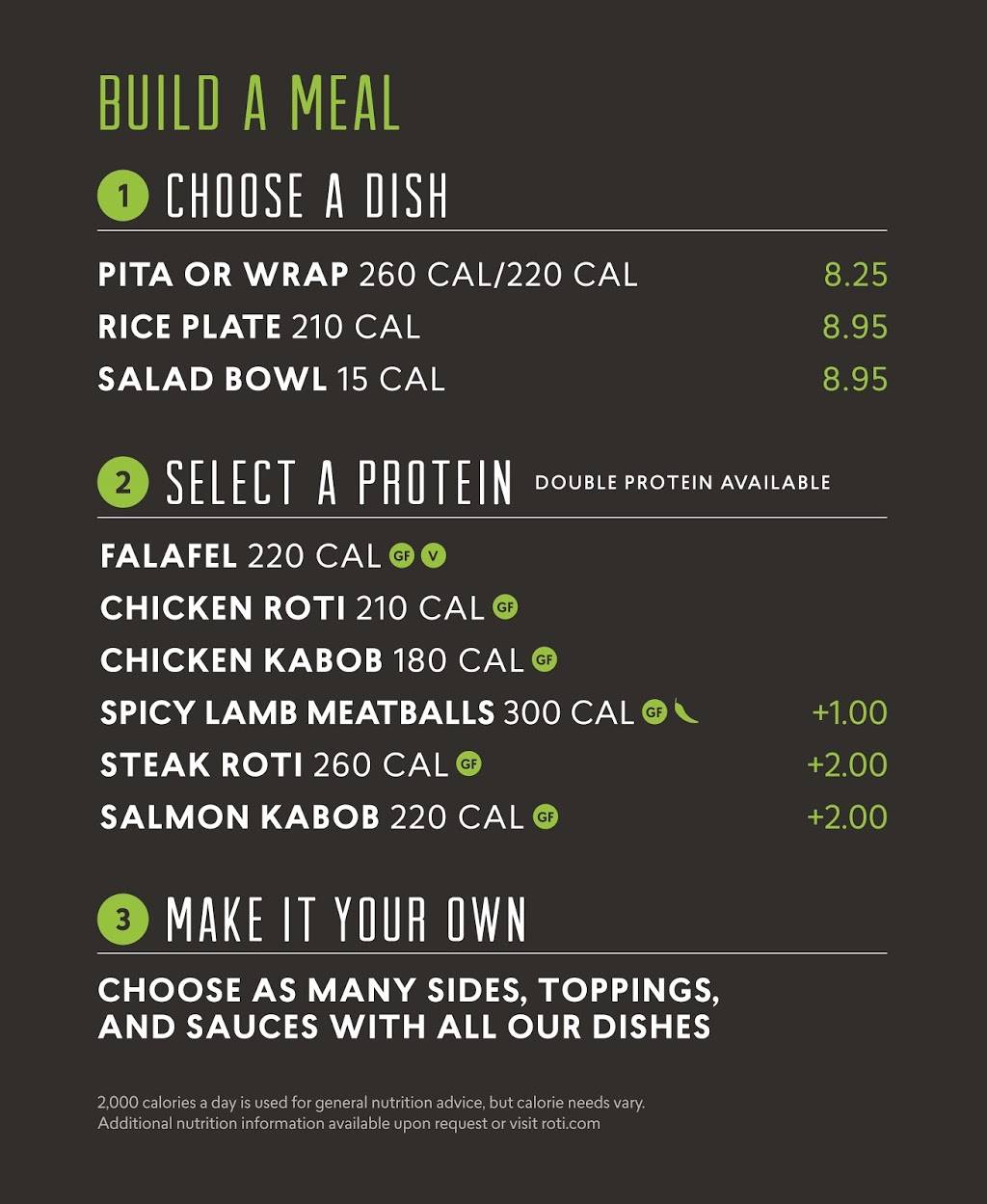 Roti Modern Mediterranean | restaurant | 2355 Olive St, Dallas, TX 75201, USA | 9723647804 OR +1 972-364-7804