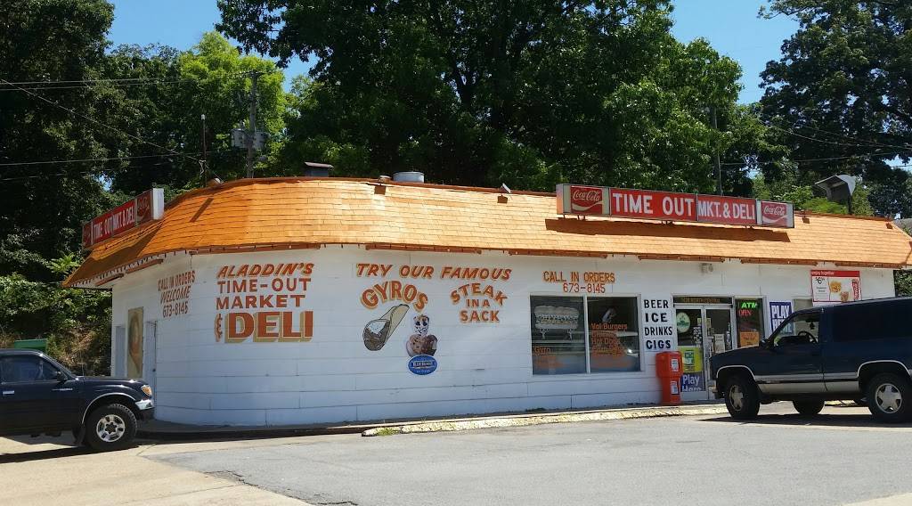 Aladdins Time Out Deli | restaurant | 1428 N Central St, Knoxville, TN 37917, USA | 8656738145 OR +1 865-673-8145