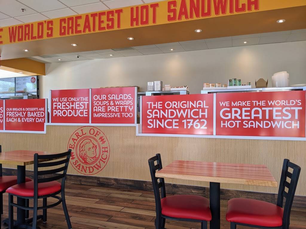 Earl of Sandwich | restaurant | 18080 Chatsworth St #2B, Granada Hills, CA 91344, USA | 8183606706 OR +1 818-360-6706