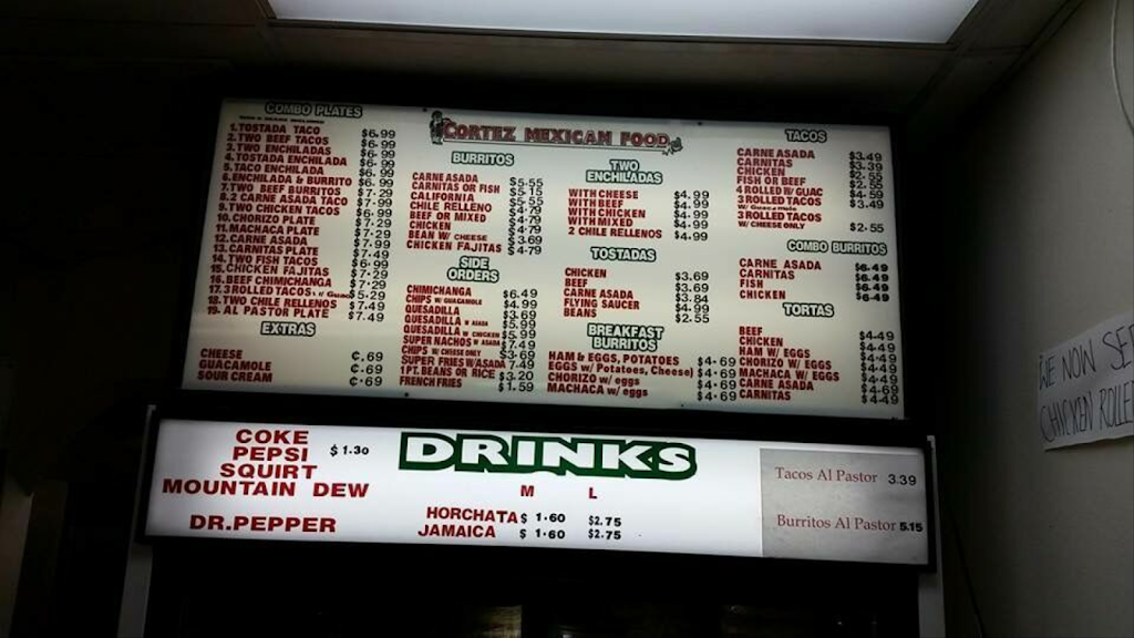 Cortez Mexican Food | restaurant | 5517 Mission Rd, Bonsall, CA 92003, USA | 7606313909 OR +1 760-631-3909