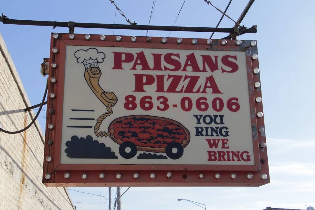 Paisans Pizza | restaurant | 3801 S Central Ave, Cicero, IL 60804, USA | 7086568255 OR +1 708-656-8255