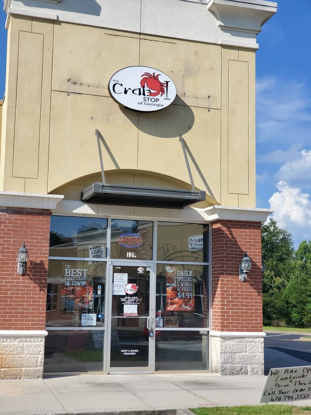 Crab Stop I Of Georgia | restaurant | 8492 Hiram Acworth Hwy, Dallas, GA 30157, USA | 6787442722 OR +1 678-744-2722
