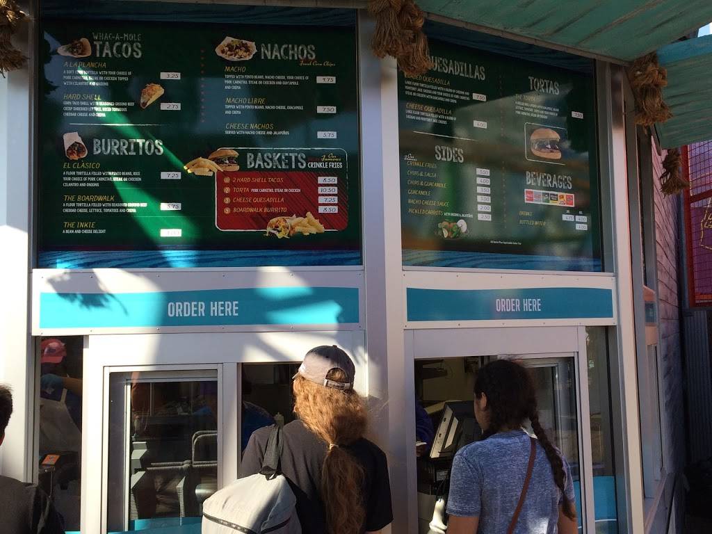 Whac-A-Mole Tacos | restaurant | 380 Santa Monica Pier Suite 5, Santa Monica, CA 90401, USA | 3102608744 OR +1 310-260-8744