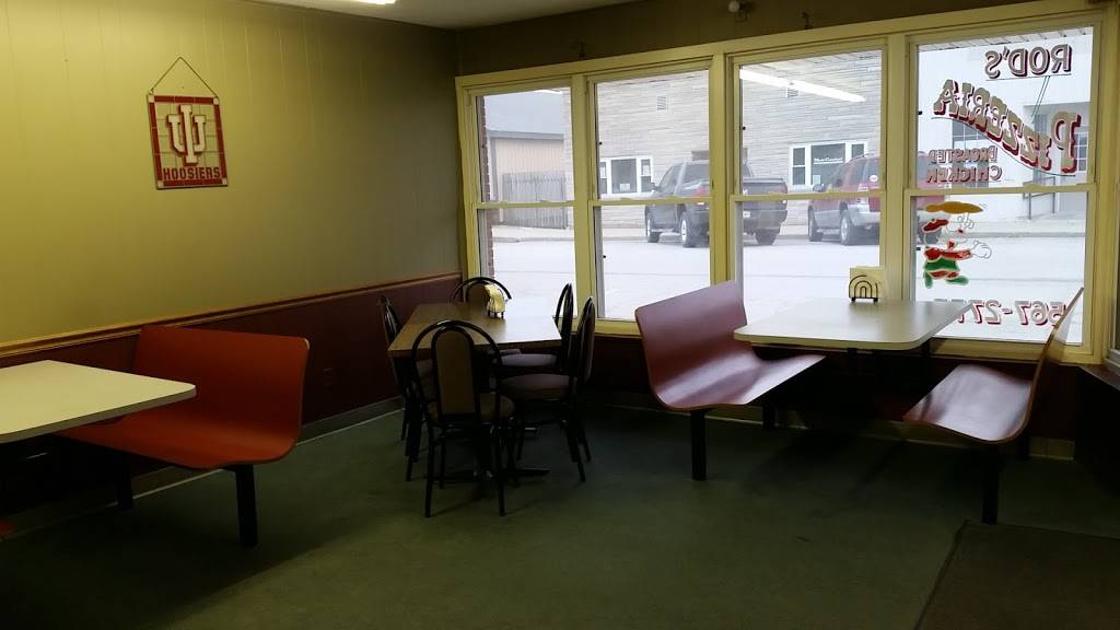 Rods Pizzaria | restaurant | 116 E Montgomery St, Francesville, IN 47946, USA | 2195672777 OR +1 219-567-2777