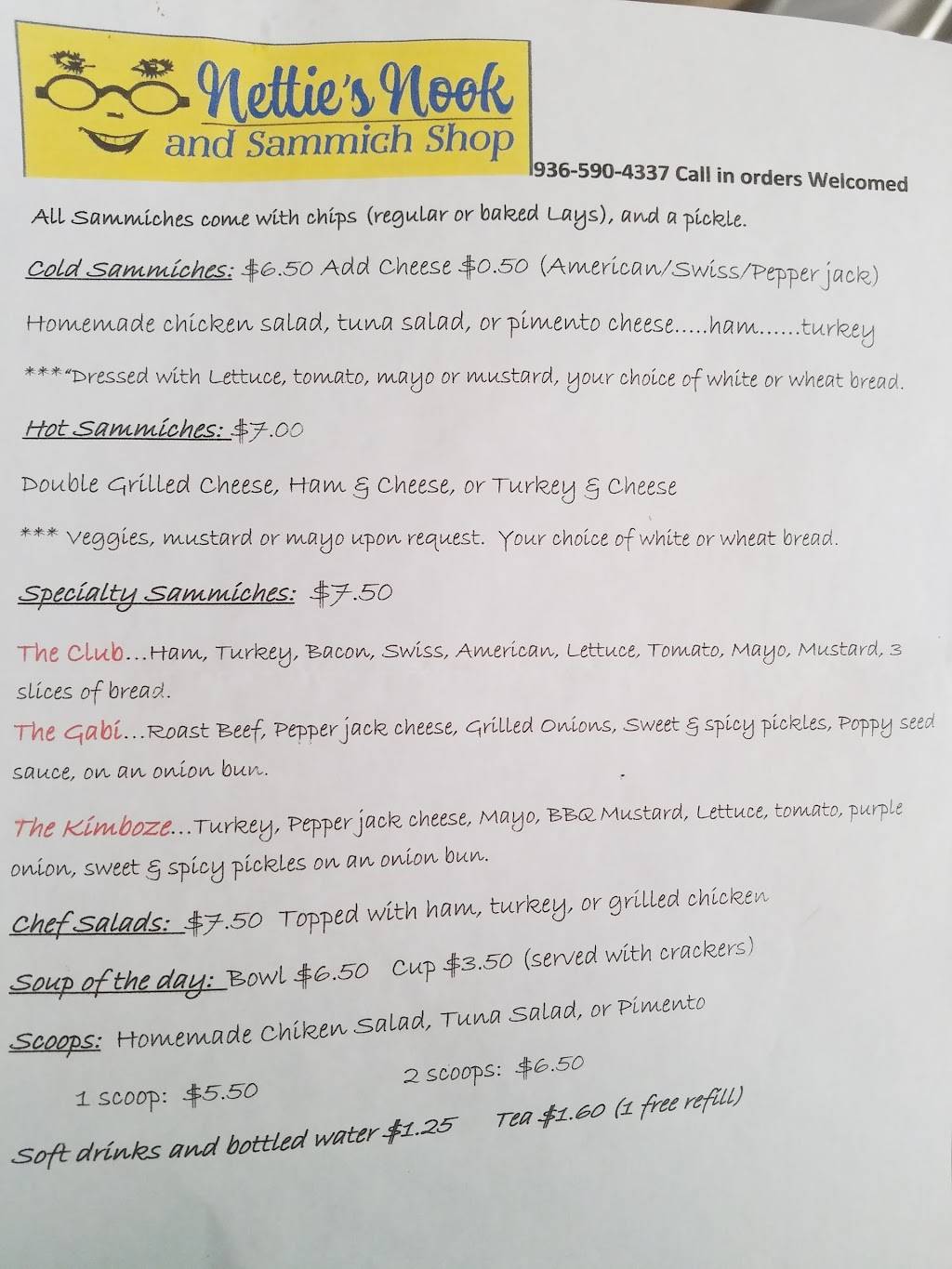 The Sammich Shop | restaurant | 109 Shelbyville St, Center, TX 75935, USA | 9365904337 OR +1 936-590-4337