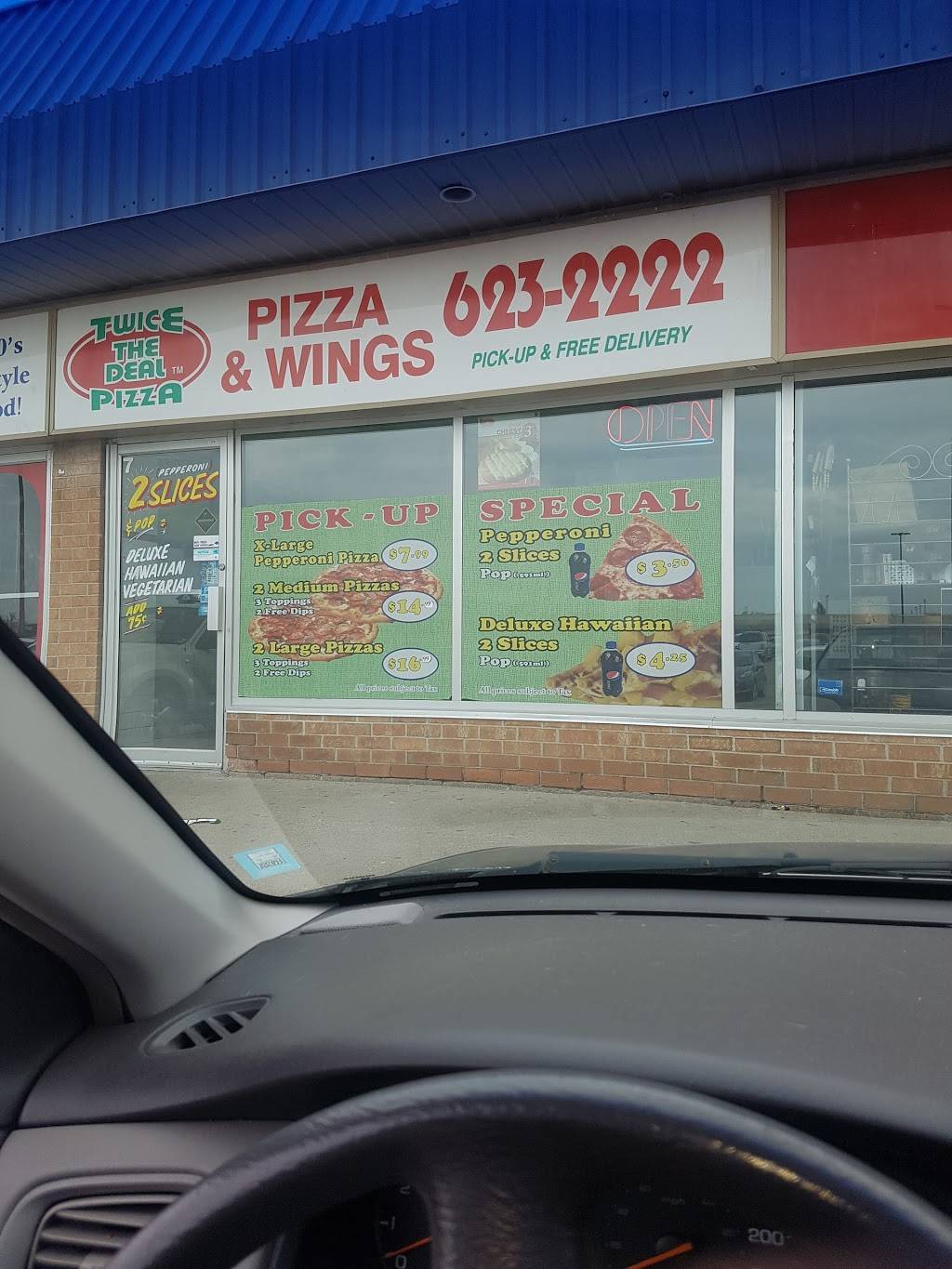 Twice The Deal Pizza Ltd | restaurant | 480 Hespeler Rd, Cambridge, ON N1R 7R9, Canada | 5196232222 OR +1 519-623-2222