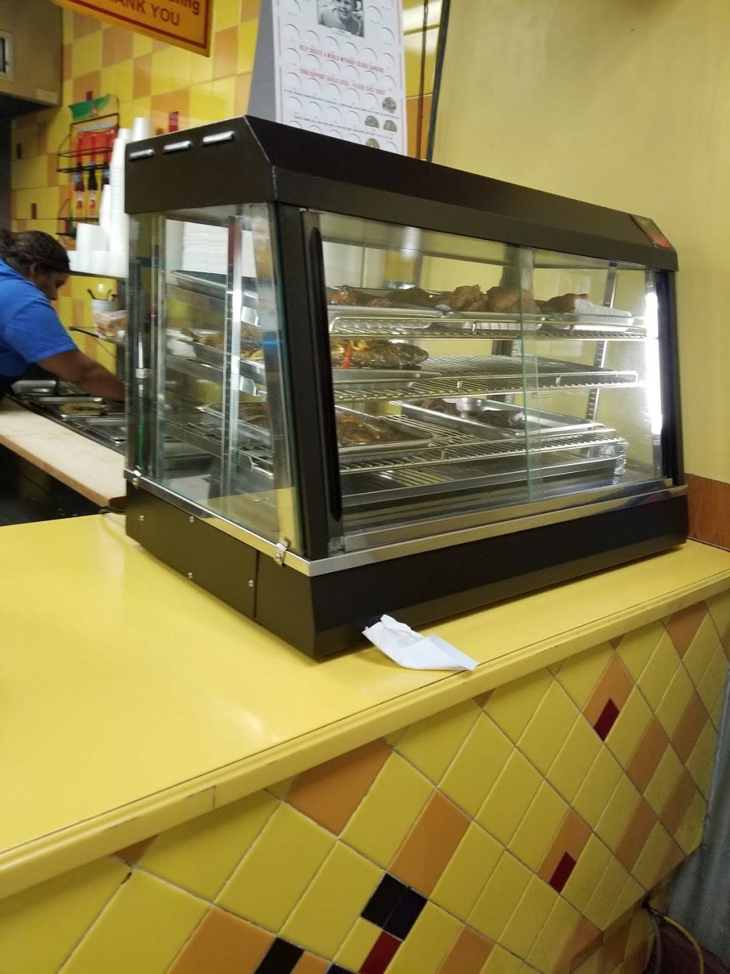 Golden Krust | restaurant | 9529 Church Ave, Brooklyn, NY 11212, USA | 7185661557 OR +1 718-566-1557