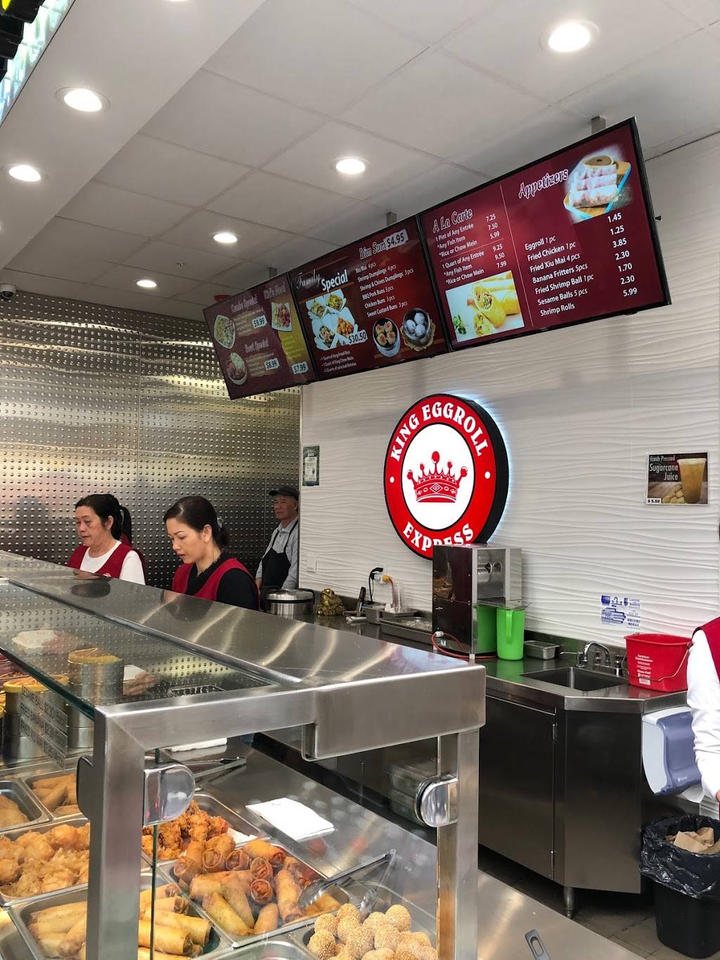King Eggroll Express | restaurant | 1600 Saratoga Ave ste 129, San Jose, CA 95129, USA | 4089636638 OR +1 408-963-6638
