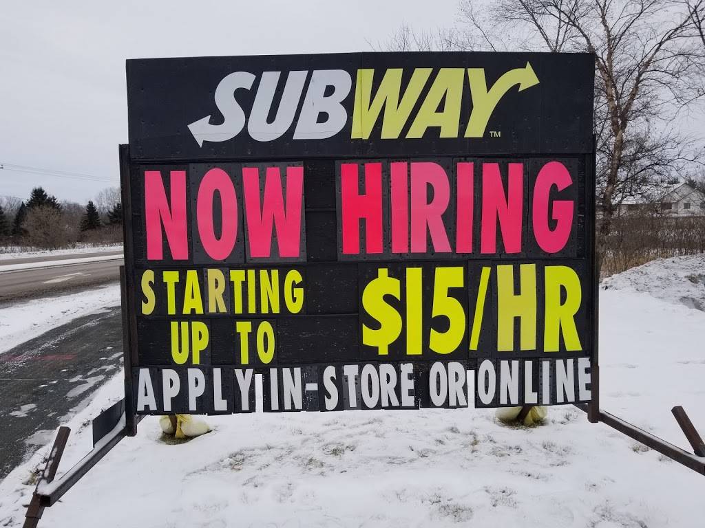 Subway Restaurants | restaurant | 1401 Stillwater Blvd N, Stillwater, MN 55082, USA | 6514309799 OR +1 651-430-9799