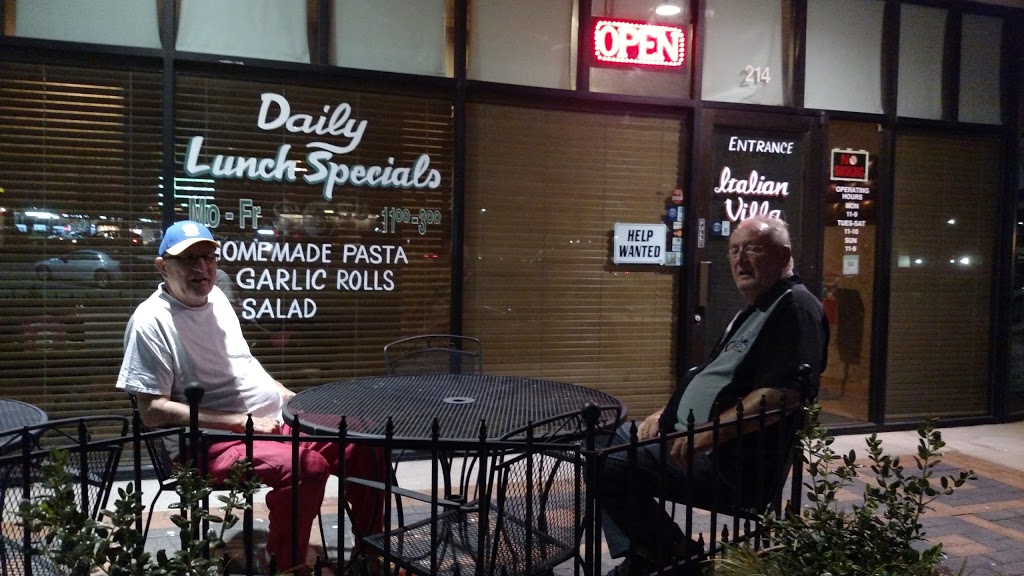 Italian Villa | restaurant | 1093 W Main St # 214, Lewisville, TX 75067, USA | 9722190930 OR +1 972-219-0930