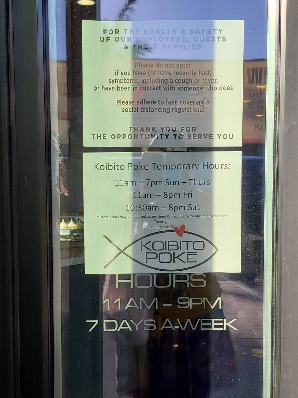 KoiBito Poke - Park West | restaurant | 9788 W Northern Ave Ste 1430, Peoria, AZ 85345, USA | 6232153505 OR +1 623-215-3505