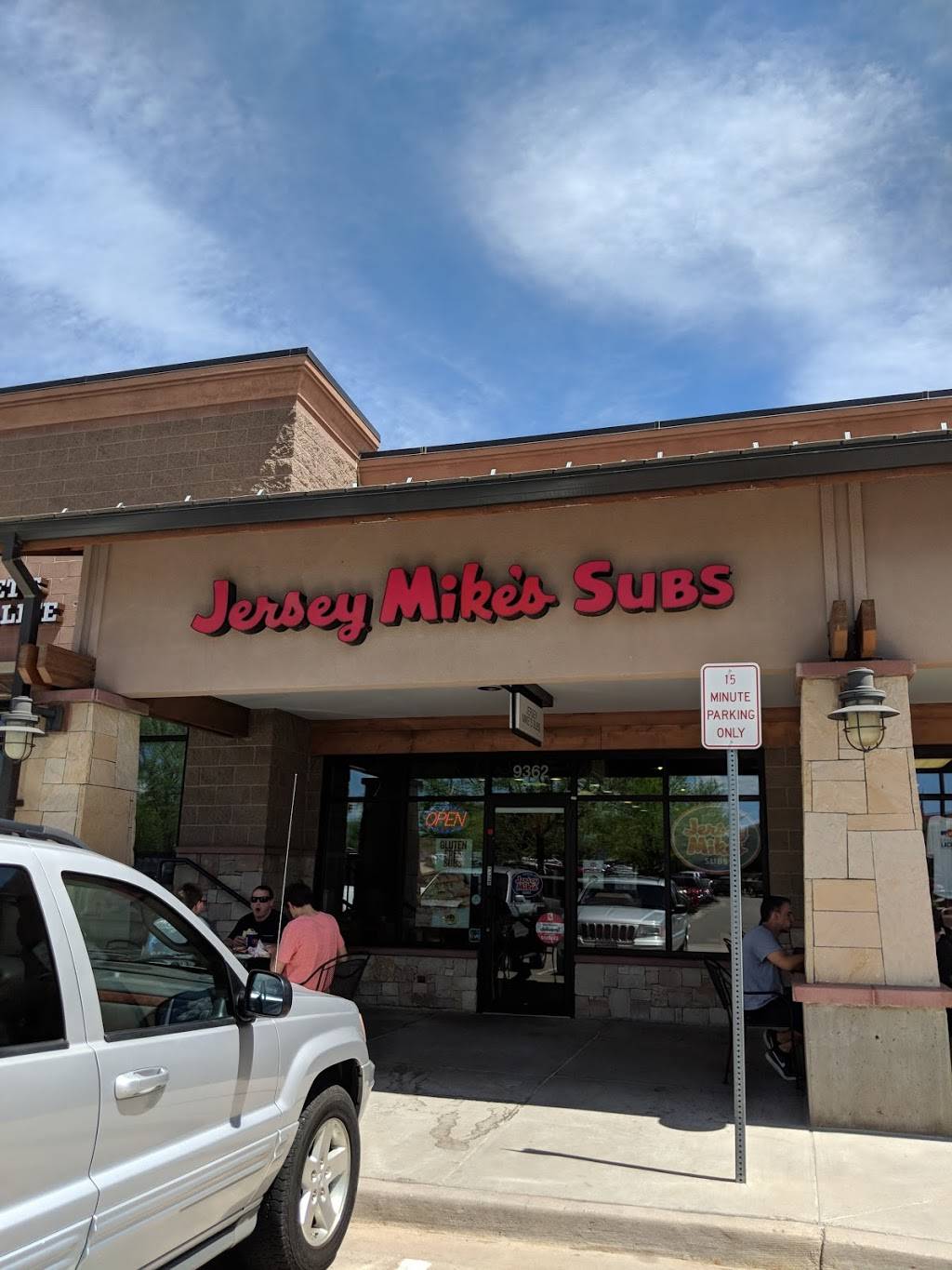 Jersey Mikes Subs | meal takeaway | 9362 S Colorado Blvd Ste. 0-4, Highlands Ranch, CO 80126, USA | 3036833066 OR +1 303-683-3066