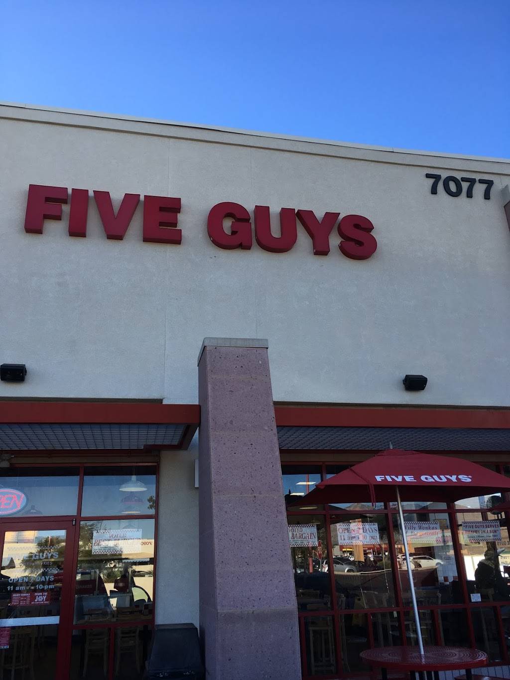 Five Guys | meal takeaway | 7077 N Thornydale Rd, Marana, AZ 85741, USA | 5205729892 OR +1 520-572-9892