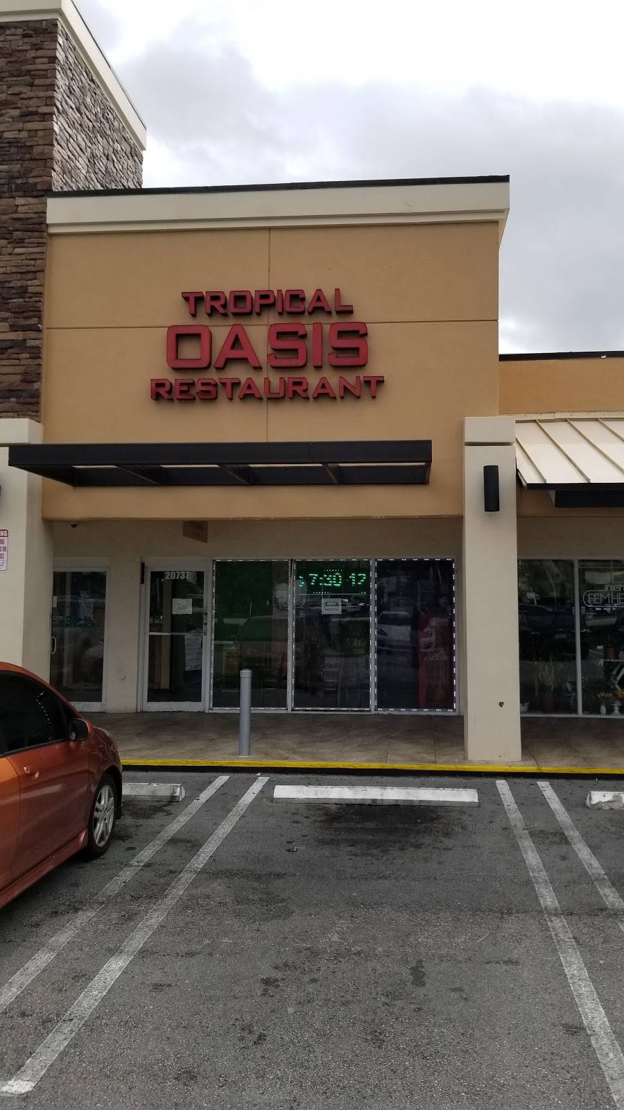 Tropical Oasis | restaurant | 20737 NW 2nd Ave #144, Miami, FL 33169, USA | 3056548320 OR +1 305-654-8320