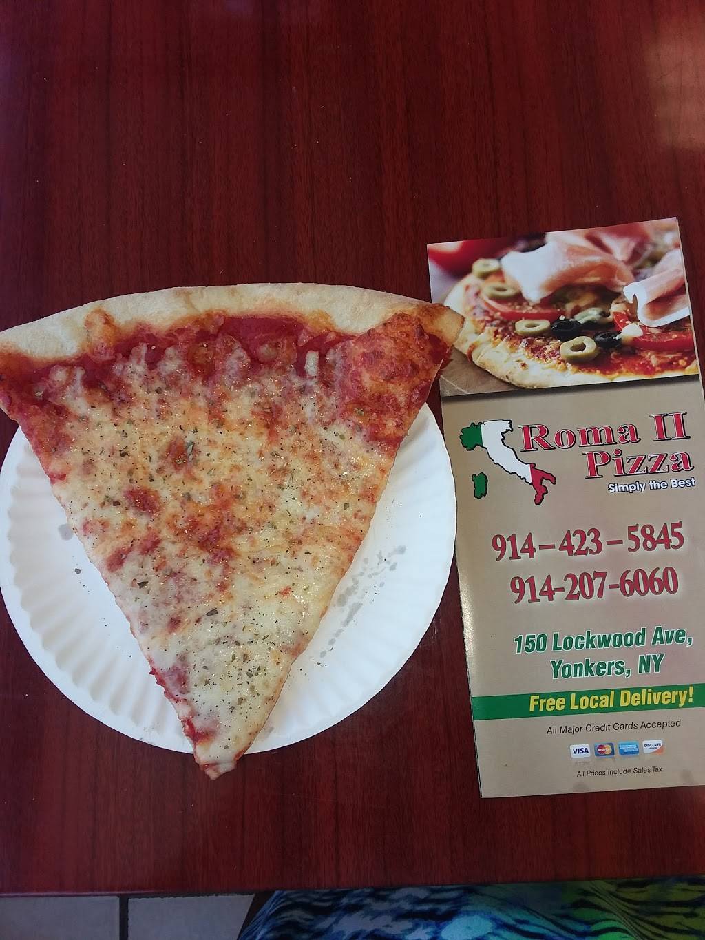 Roma II Pizza | restaurant | 152 Lockwood Ave, Yonkers, NY 10701, USA | 9144235845 OR +1 914-423-5845