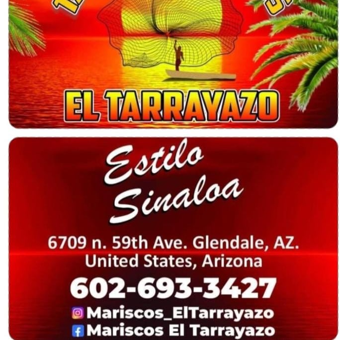 Tacos y Mariscos EL TARRAYAZO | restaurant | 6709 N 59th Ave, Glendale, AZ 85301, USA | 6026933427 OR +1 602-693-3427