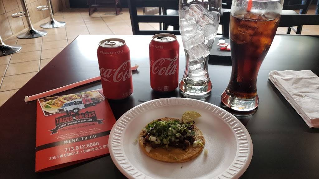 Tacos & Salsas | restaurant | 3351 W 63rd St, Chicago, IL 60629, USA | 7739126090 OR +1 773-912-6090