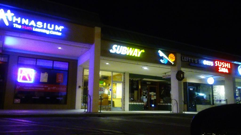 Subway Restaurants | restaurant | 1857 El Camino Real, Burlingame, CA 94010, USA | 6506523455 OR +1 650-652-3455