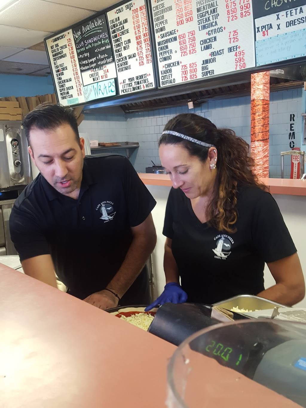 Cape Ann Pizza & Subs | meal delivery | 65 Eastern Ave, Essex, MA 01929, USA | 9787683925 OR +1 978-768-3925