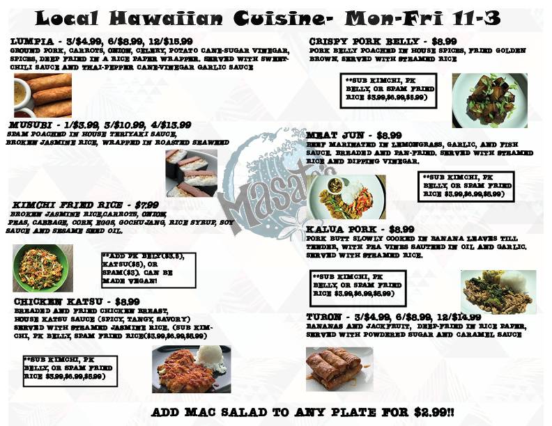 Masatos | restaurant | 618 NW 65th St, Seattle, WA 98117, USA | 2064207259 OR +1 206-420-7259