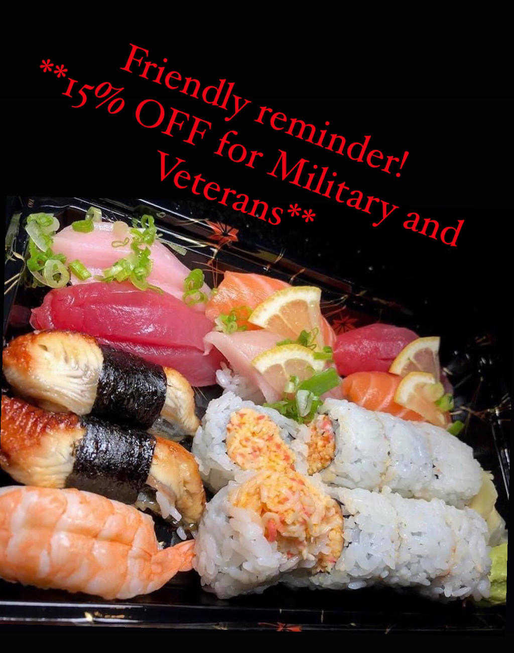 Saki Sushi Bar | restaurant | 13520 N Eastern Ave Suite B, Oklahoma City, OK 73131, USA