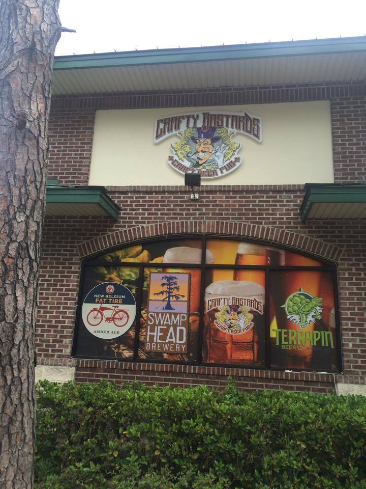 Crafty Bastards Restaurant & Pub | restaurant | 4860 NW 39th Ave Suite A, Gainesville, FL 32606, USA | 3528725970 OR +1 352-872-5970