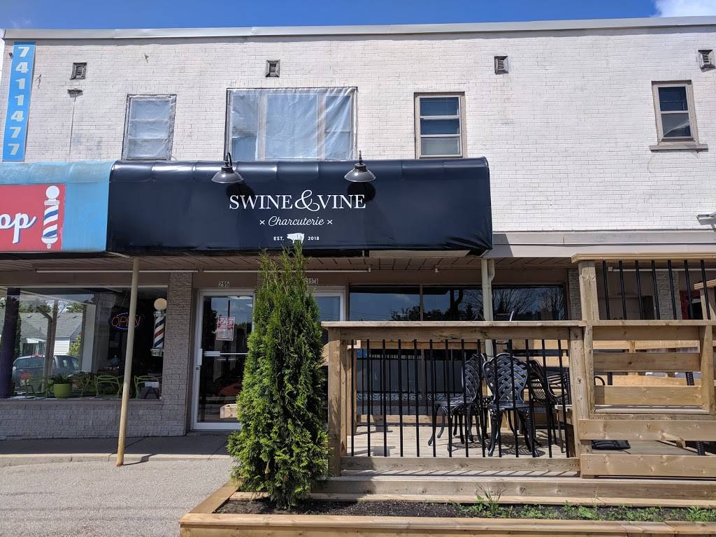 Swine and Vine | restaurant | 295 Lancaster St W, Kitchener, ON N2H 6H6, Canada | 2264764418 OR +1 226-476-4418