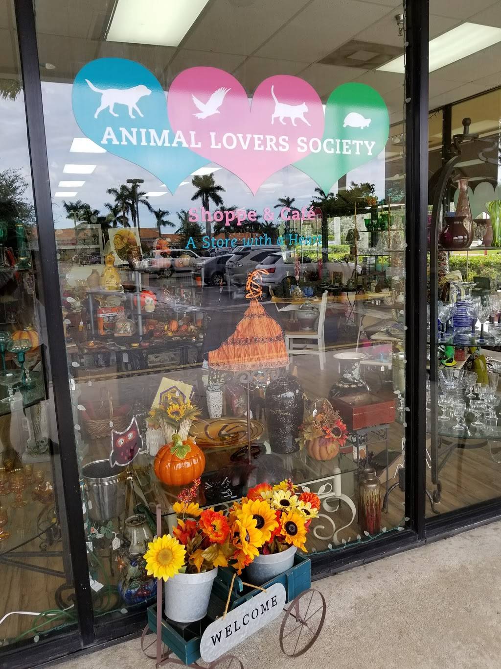 Animal Lovers Society Shoppe & Cafe | restaurant | 5482 W Sample Rd, Margate, FL 33073, USA | 9542632613 OR +1 954-263-2613