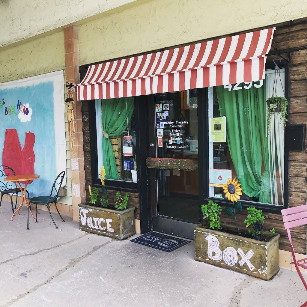 The Juice Box | restaurant | 4295 Florida Ave S, Lakeland, FL 33813, USA | 8632255961 OR +1 863-225-5961