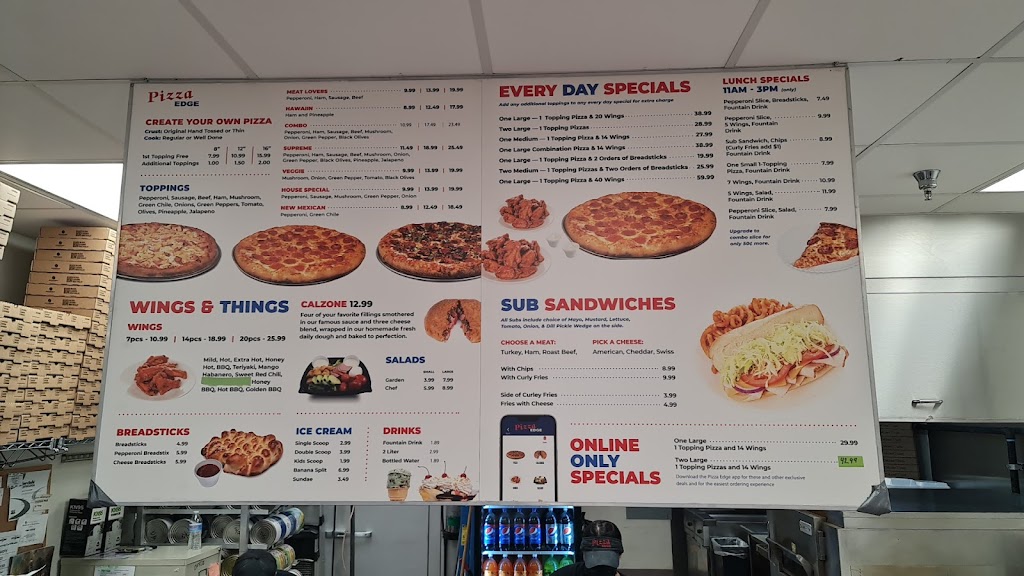 Pizza Edge | restaurant | 1022 US-191 Suite 300, Sanders, AZ 86512, USA | 9286883030 OR +1 928-688-3030