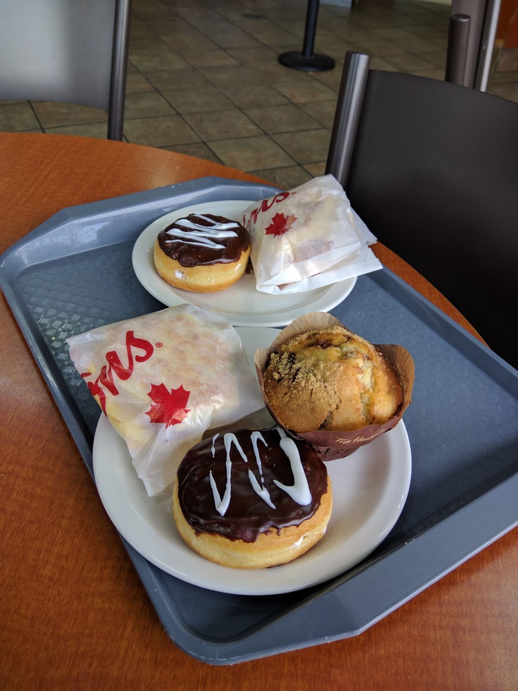 Tim Hortons | restaurant | 21930 Allen Rd, Woodhaven, MI 48183, USA | 7346921052 OR +1 734-692-1052