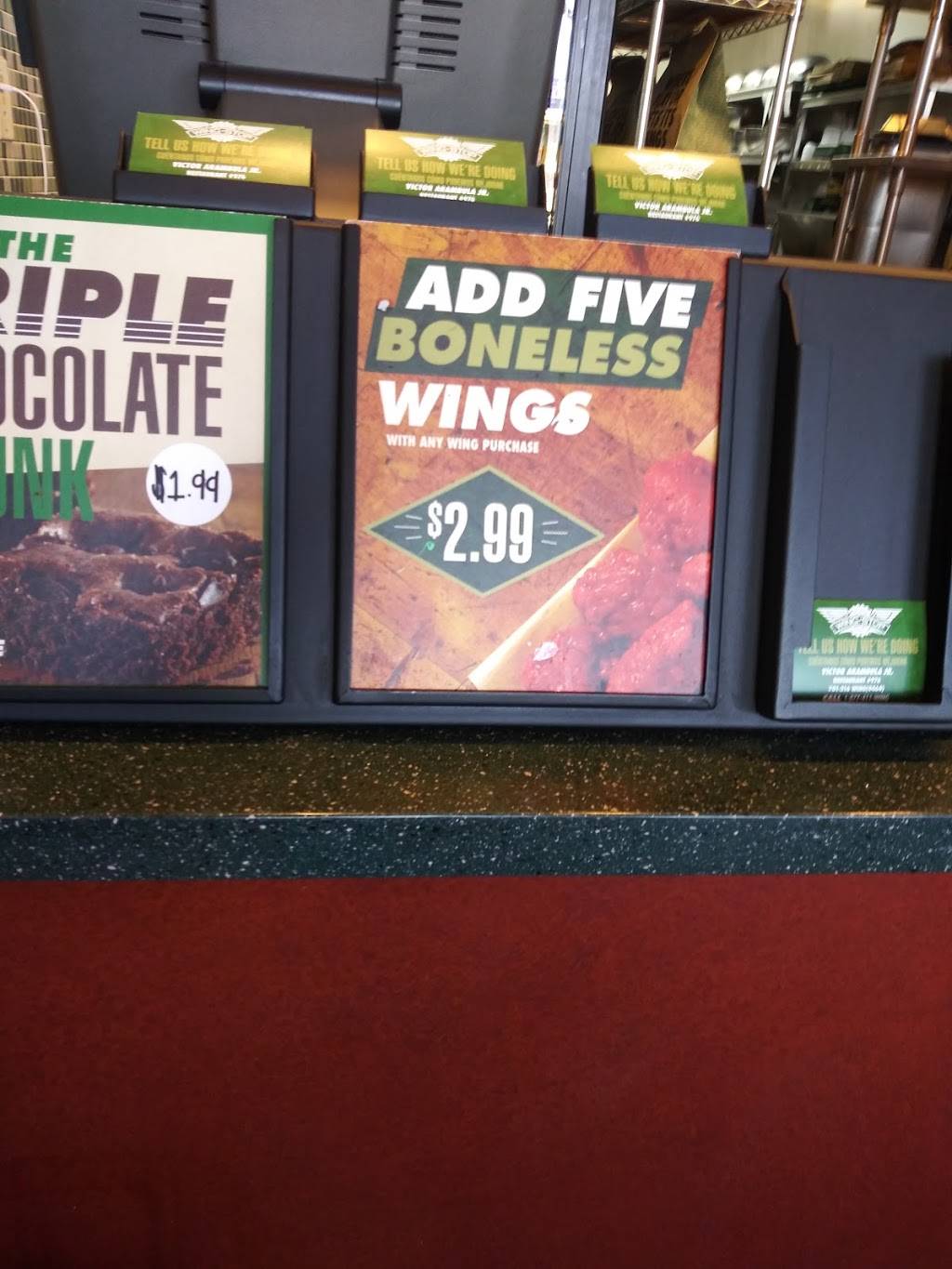 Wingstop | restaurant | 5045 W Tropicana Ave Ste 110, Las Vegas, NV 89103, USA | 7023169464 OR +1 702-316-9464