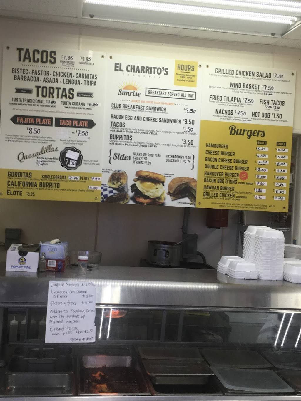 El charrito’s Taqueria | restaurant | 2322, 9790 Walnut St, Dallas, TX 75243, USA | 2147772930 OR +1 214-777-2930