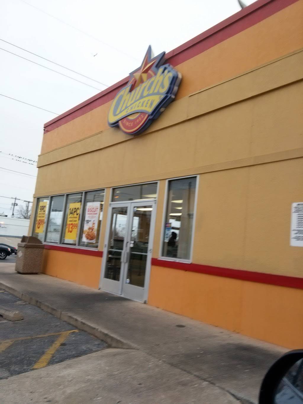 Churchs Chicken | restaurant | 4438 NW 10th St, Oklahoma City, OK 73107, USA | 4059426007 OR +1 405-942-6007