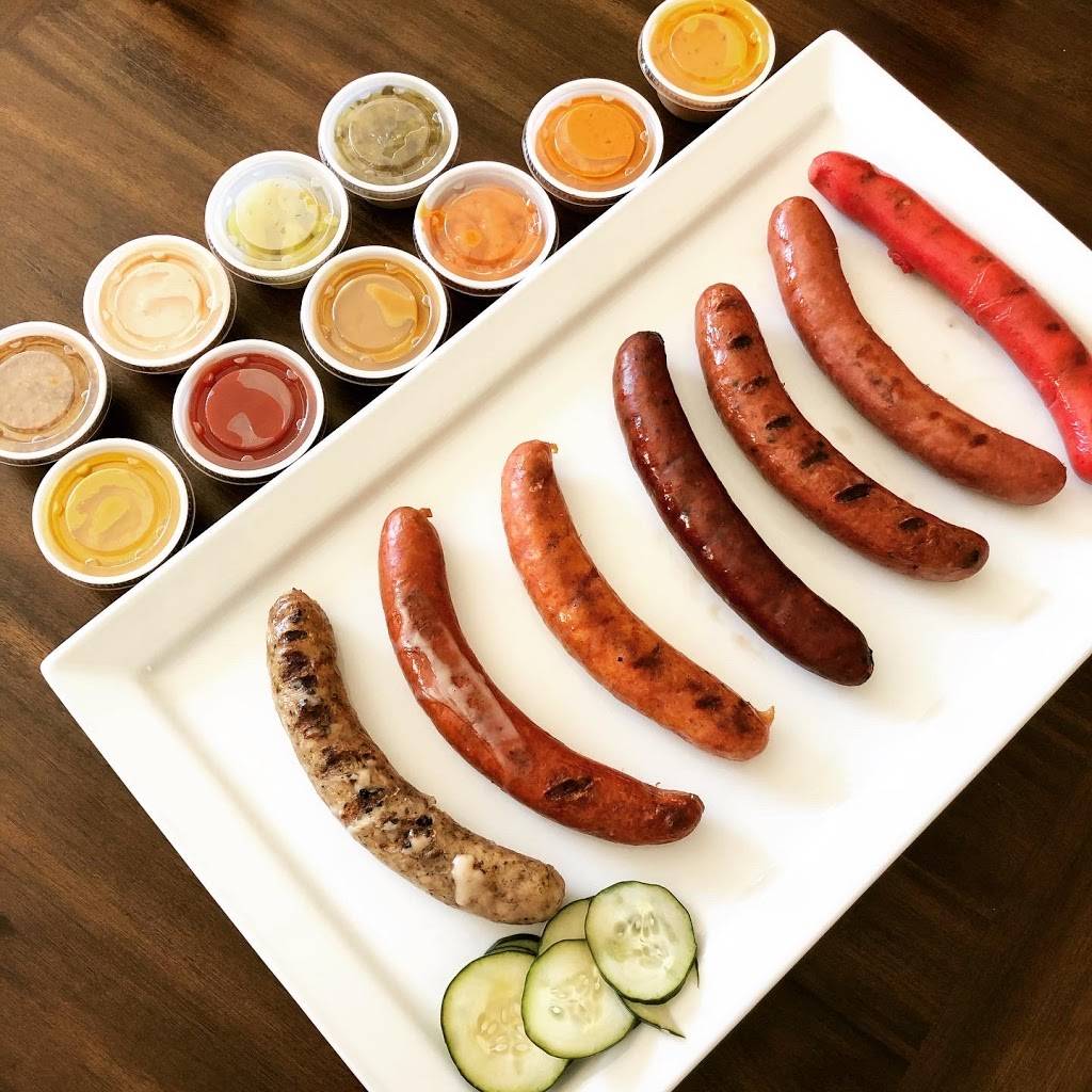 Copenhagen Sausage Garden | restaurant | 1660 Copenhagen Dr, Solvang, CA 93463, USA | 8056977354 OR +1 805-697-7354