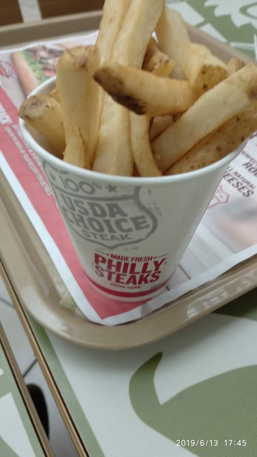 Charleys Philly Steaks | restaurant | 3101 PGA Boulevard Ste L223, Palm Beach Gardens, FL 33410, USA | 5615728561 OR +1 561-572-8561