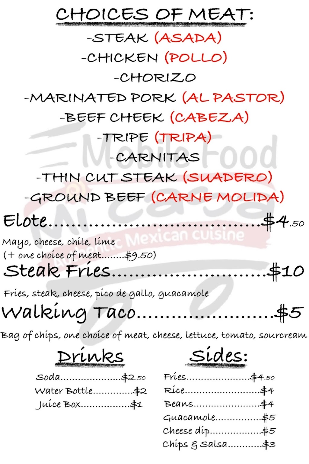 Mi Casa Mobile Food Truck | restaurant | 481 S Main St, Bourbonnais, IL 60914, USA | 3203101365 OR +1 320-310-1365