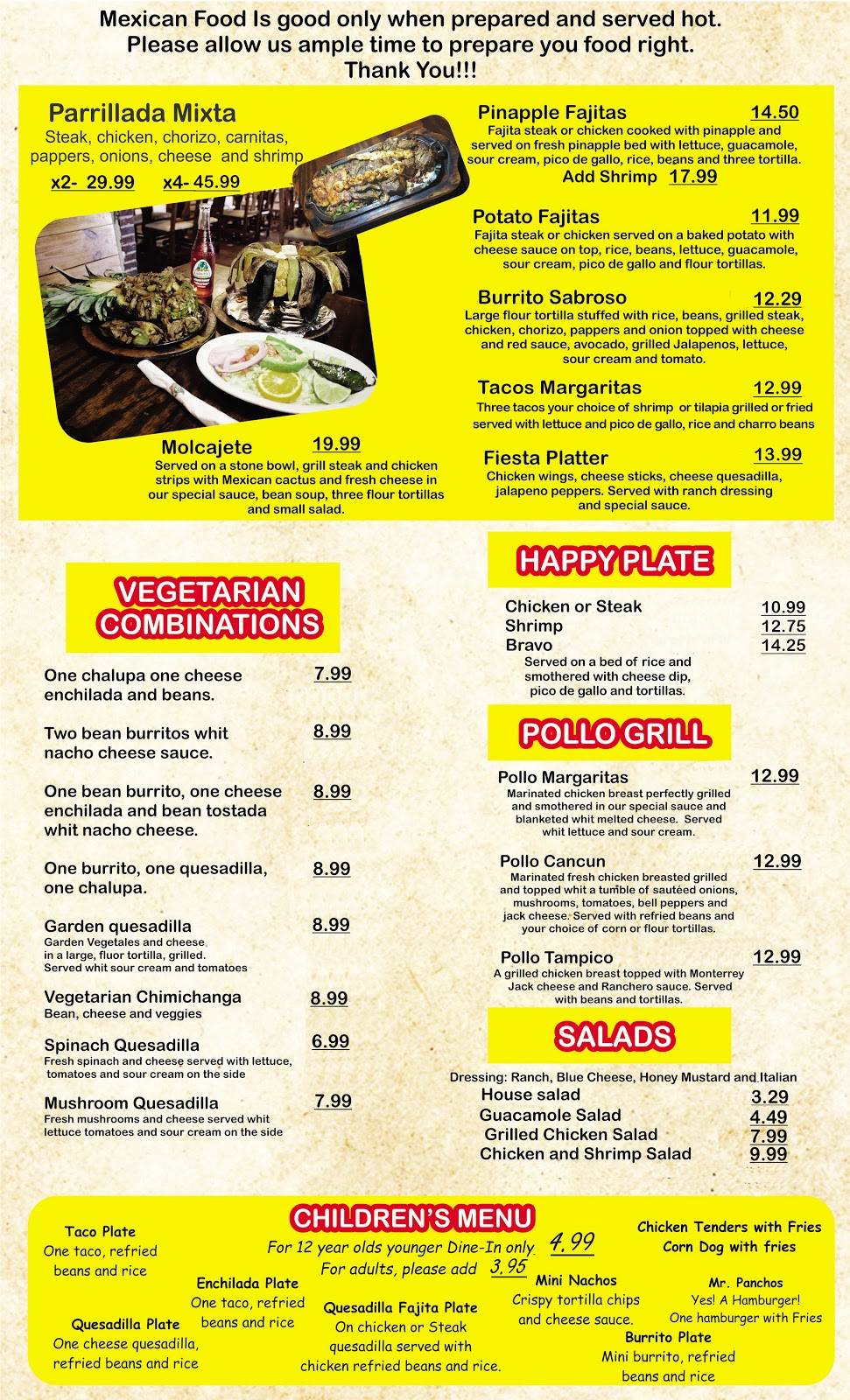 Margaritas Mexican Restaurant - Hammond | restaurant | 610 Palace Dr, Hammond, LA 70403, USA | 9856877998 OR +1 985-687-7998