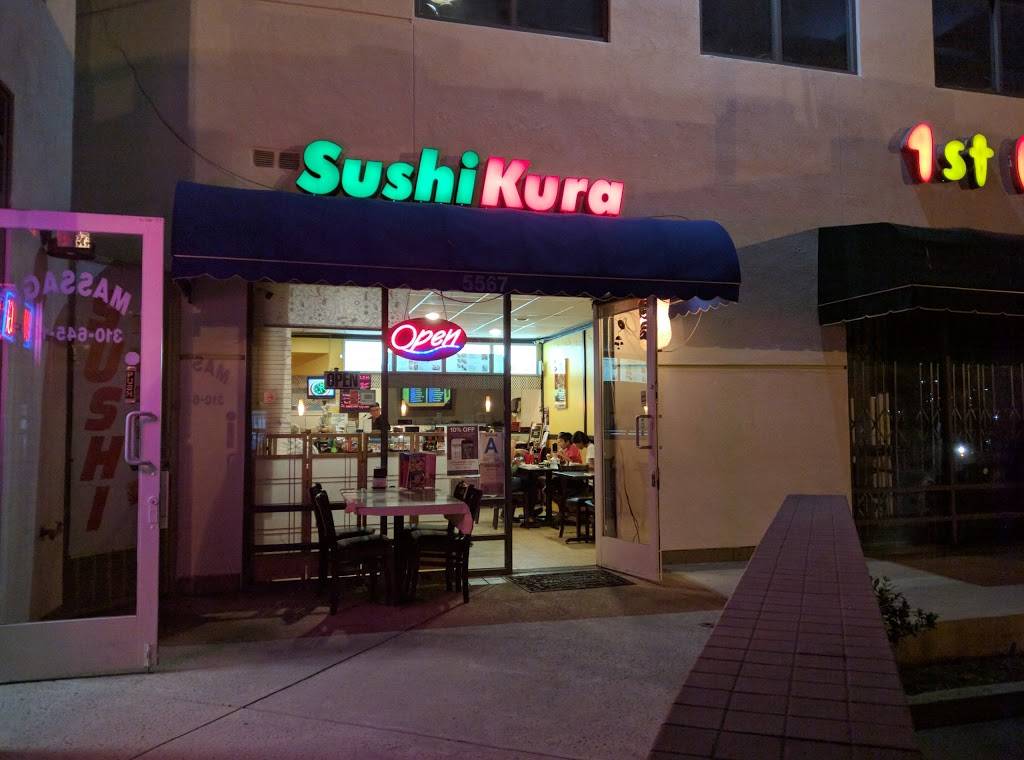 Sushi Kura | restaurant | 5567 W Manchester Ave, Los Angeles, CA 90045, USA | 3105689800 OR +1 310-568-9800