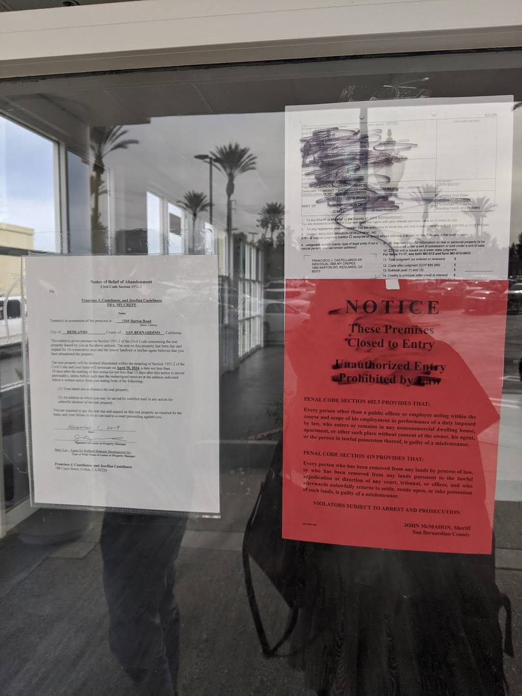 My Crepes | restaurant | 1560 Barton Rd, Redlands, CA 92373, USA | 9095285422 OR +1 909-528-5422