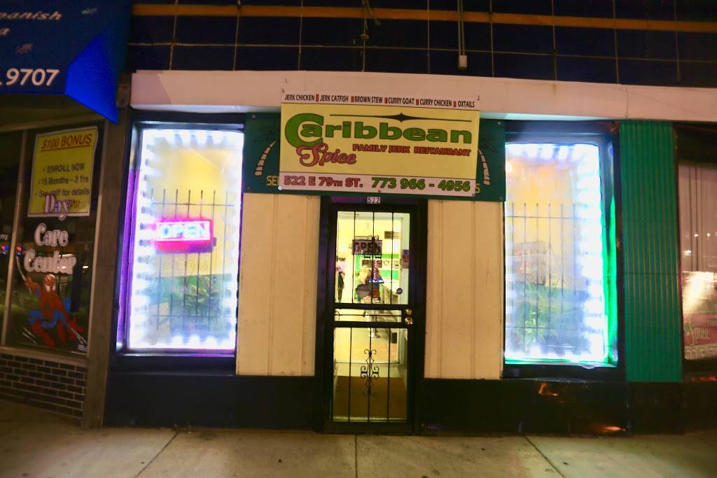 Caribbean Spice | restaurant | 522 E 79th St, Chicago, IL 60619, USA | 7739664956 OR +1 773-966-4956