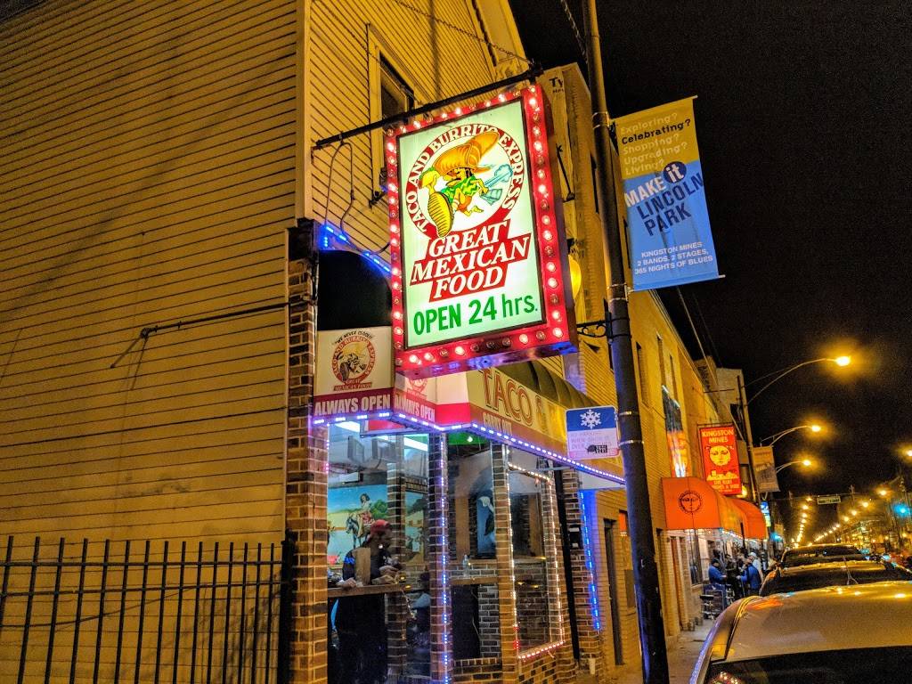 Taco & Burrito Express | restaurant | 2540 N Halsted St, Chicago, IL 60614, USA | 7739298867 OR +1 773-929-8867