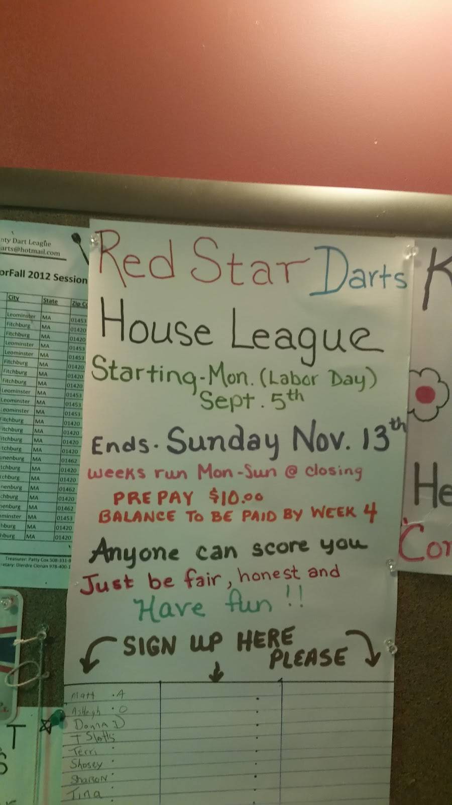 Red Star Cafe | restaurant | 79 Bemis Rd, Fitchburg, MA 01420, USA | 9783428104 OR +1 978-342-8104