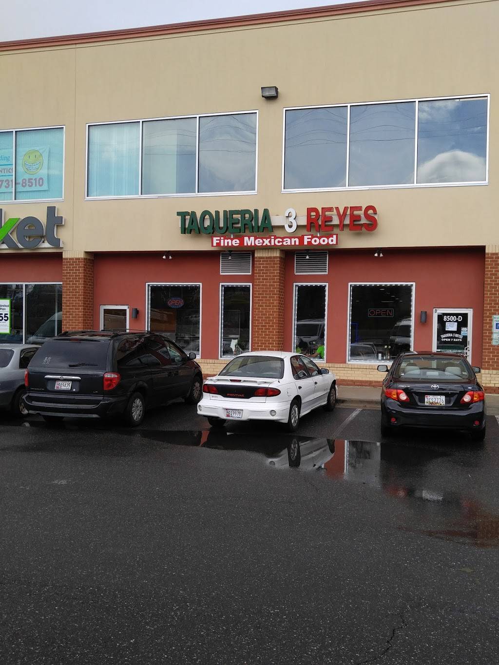 Taqueria Tres Reyes | restaurant | 8500 Annapolis Rd, New Carrollton, MD 20784, USA | 3019184848 OR +1 301-918-4848