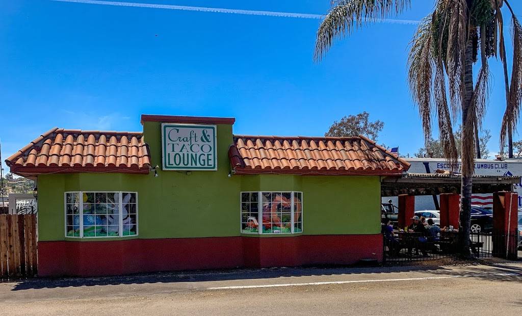 Craft and Taco Lounge | restaurant | 511 W Valley Pkwy, Escondido, CA 92025, USA | 4429995858 OR +1 442-999-5858