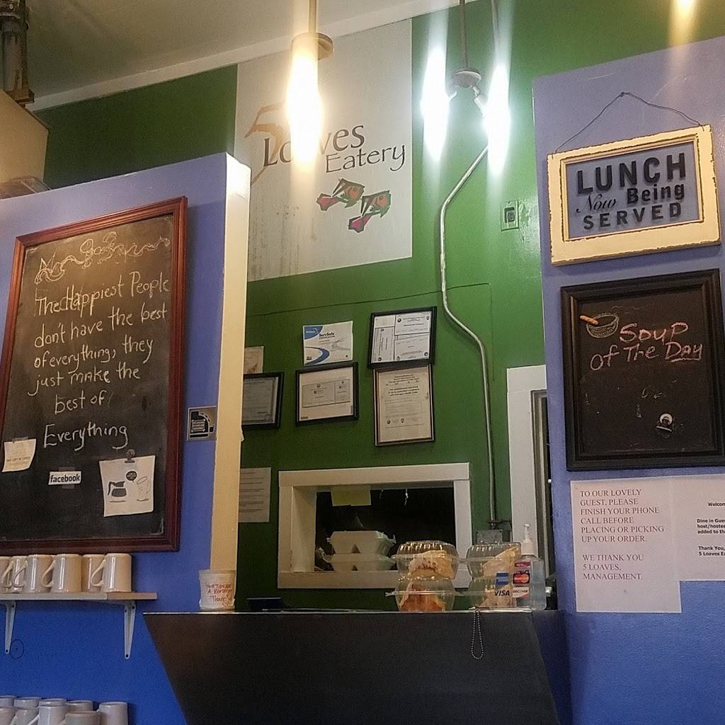 5 Loaves Eatery | restaurant | 405 E 75th St, Chicago, IL 60619, USA | 7738912889 OR +1 773-891-2889