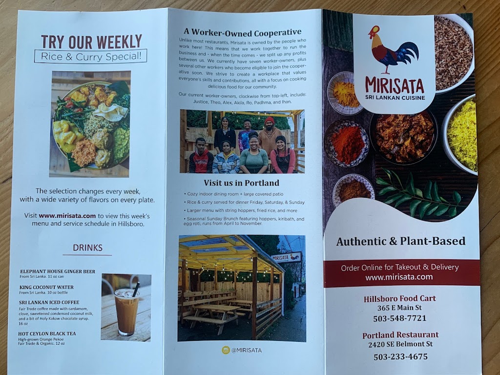 Mirisata | restaurant | 365 E Main St, Hillsboro, OR 97123, USA | 5035487721 OR +1 503-548-7721