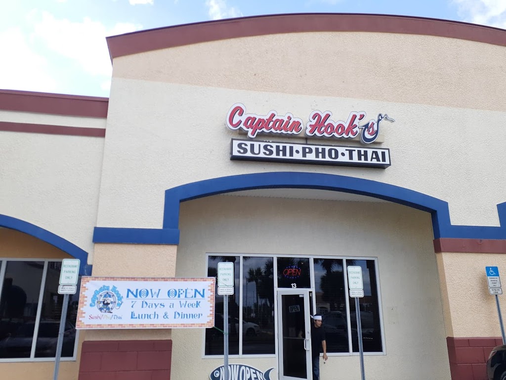 Captain Hooks Best Sushi/Best Pho/Best Thai | restaurant | 2612 Santa Barbara Blvd Suite 12-13, Cape Coral, FL 33914, USA | 2396738138 OR +1 239-673-8138